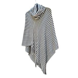 Cowl Neck Poncho; one size. Soft and comfortable